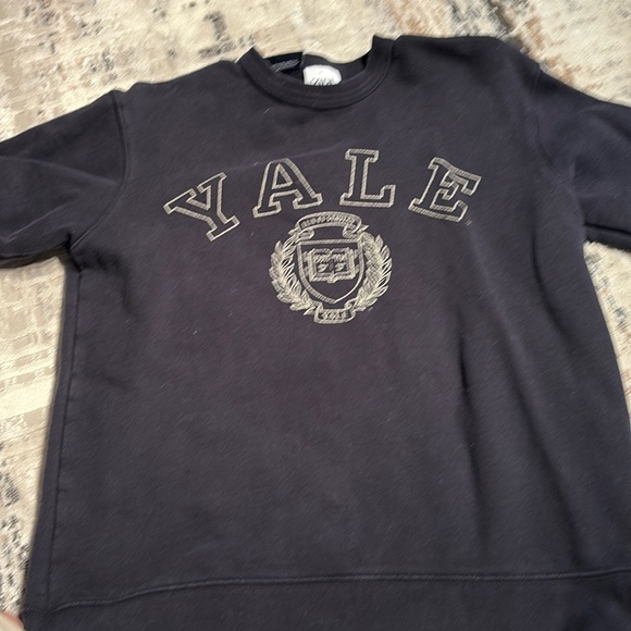 Yale University Sweatshirt Yale Sweater Zara Zara Tops Yale